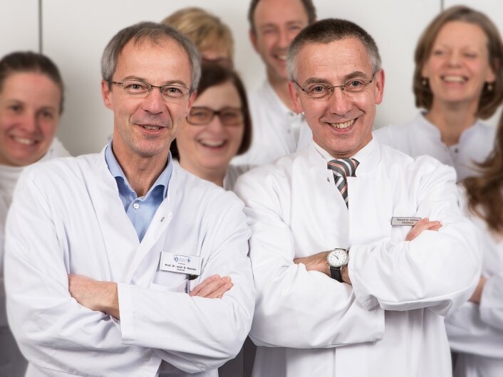 Prof. Dr. Dietrich Henzler und Dr. Egbert Schlüter